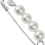 Japanese 7.5mm  Cultured Pearl Brooch for Women with | Elegant Design Excellent Gift | Pearl Brooch
