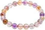 The  Handmade AAA+ Quality Crystal Stretch Elastic Bracelet - Nature Gemstone-8mm - Jewelry Gift - Holiday Gift - For Women & Men