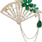 Tassel Brooch Women's Brooch Women's Brooch Women's Brooch Pin Temperament Fixed Clothing