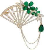 Tassel Brooch Women's Brooch Women's Brooch Women's Brooch Pin Temperament Fixed Clothing