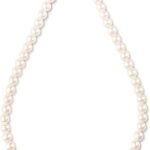 White Freshwater  Pearl Necklace for Women in 18 Inch Princess Length