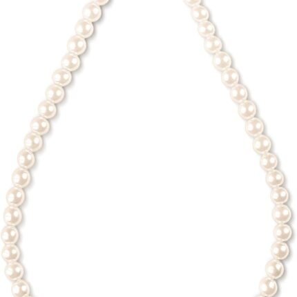 White Freshwater  Pearl Necklace for Women in 18 Inch Princess Length