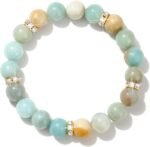 Healing Bracelets for Women Anxiety Crystal Bracelet 10mm Stretch Stone Jewelry Crystal Gifts for Women