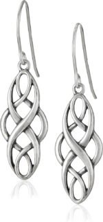 Dangle Earrings, Celtic Knot Design