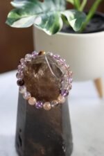 The  Handmade AAA+ Quality Crystal Stretch Elastic Bracelet - Nature Gemstone-8mm - Jewelry Gift - Holiday Gift - For Women & Men - Image 2