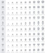 Small Twisted Stud Earrings - Image 2